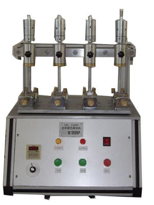 अच्छा दाम Stable Rubber Testing Machine , Rubber / Leather Fabric Color Shedding Level Tester ऑनलाइन